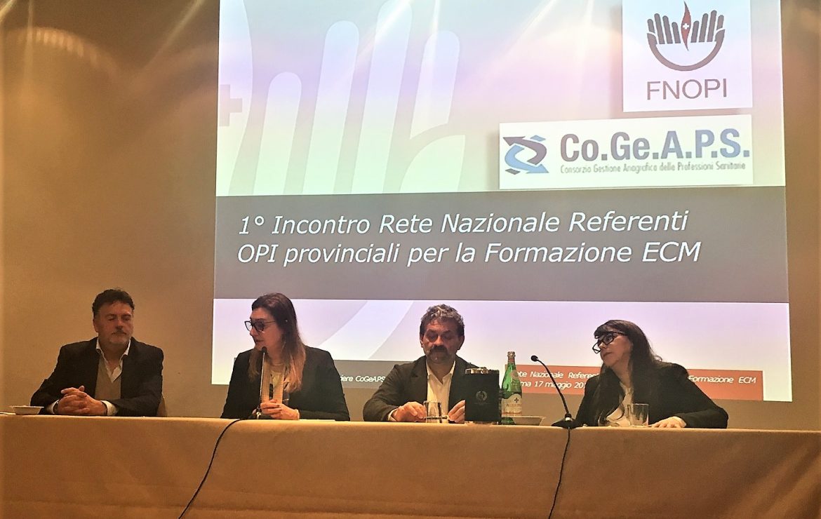 Formazione ECM: Costituita la Rete dei Referenti di FNOPI