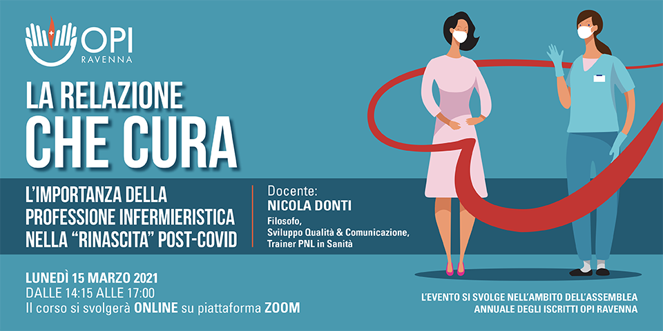 La Relazione Che Cura: un corso formativo gratuito in occasione dell’assemblea ordinaria 2021