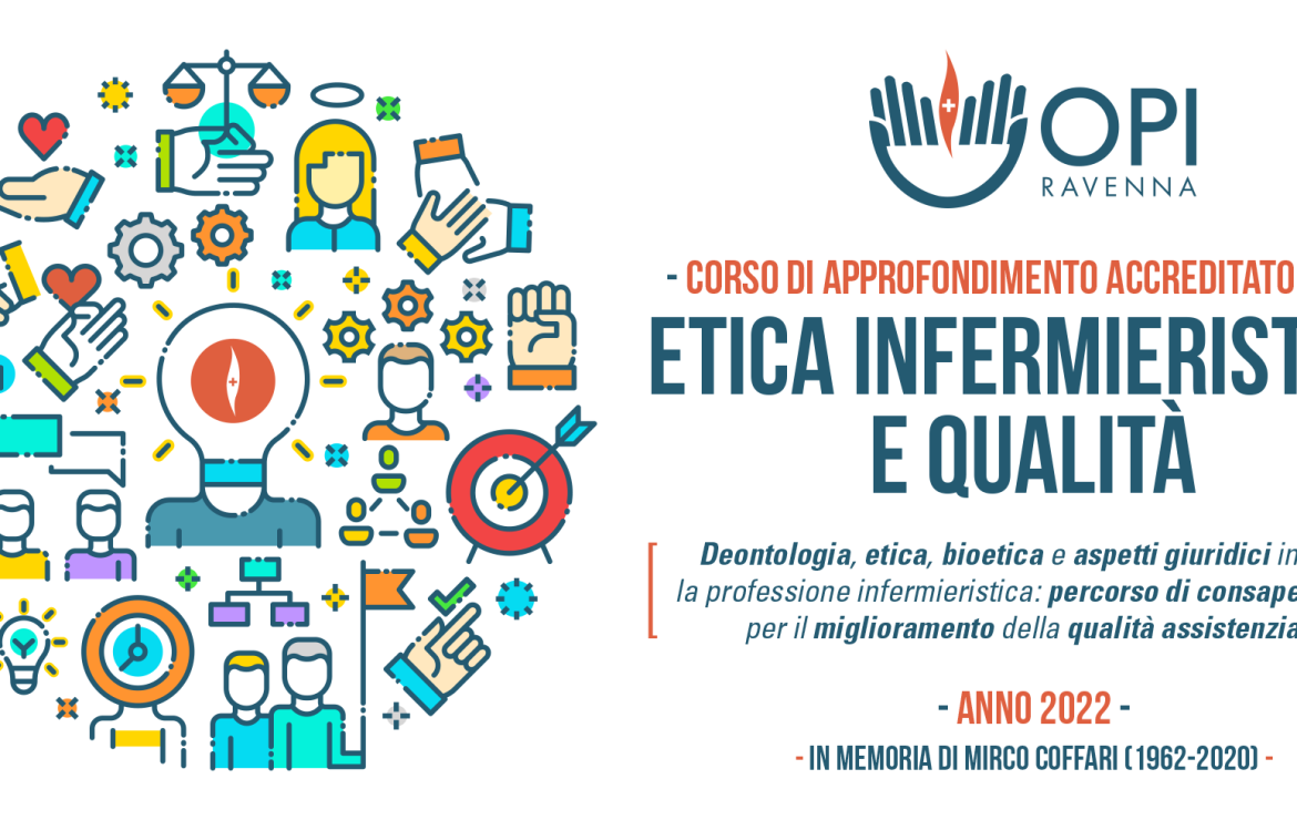 Opi Ravenna lancia un bando per un corso di alta formazione sull’etica infermieristica