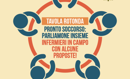 Nuovo evento rivolto alla cittadinanza – “PRONTO SOCCORSO: PARLIAMONE INSIEME INFERMIERI IN CAMPO CON ALCUNE PROPOSTE!”
