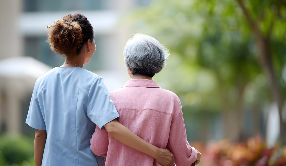 Portrait of Healthcare Professionals: Emphasis on Human Interaction, Color Harmony, and Environmental Context in Medical and Caregiving Settings